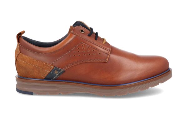 ZAPATO PARA VESTIR CASUAL CABALLERO EN PIEL DE VARIOS COLORES-FABRICADO EN ESPAÑA - Imagen 4