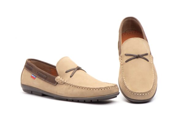 MOCASIN DE CABALLERO EN PIEL VARIOS COLORES - Imagen 3