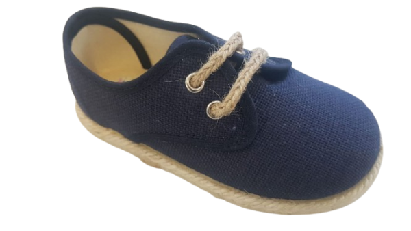 Zapato blucher de lona para niño Condiz - Image 5