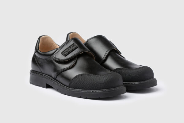 Zapato Colegial Napa Velcro Angelitos