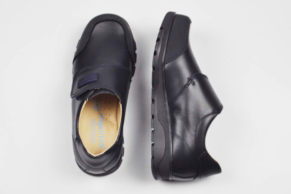 Zapato Colegial Napa Velcro Angelitos - Imagen 4