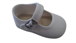 Mercedita de lona para niña Tallas 19 a 27 Modelo 951 Condiz 7 D951 BLANCO removebg preview