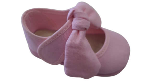 Mercedita de lona con lazo para niña Condiz - Image 2