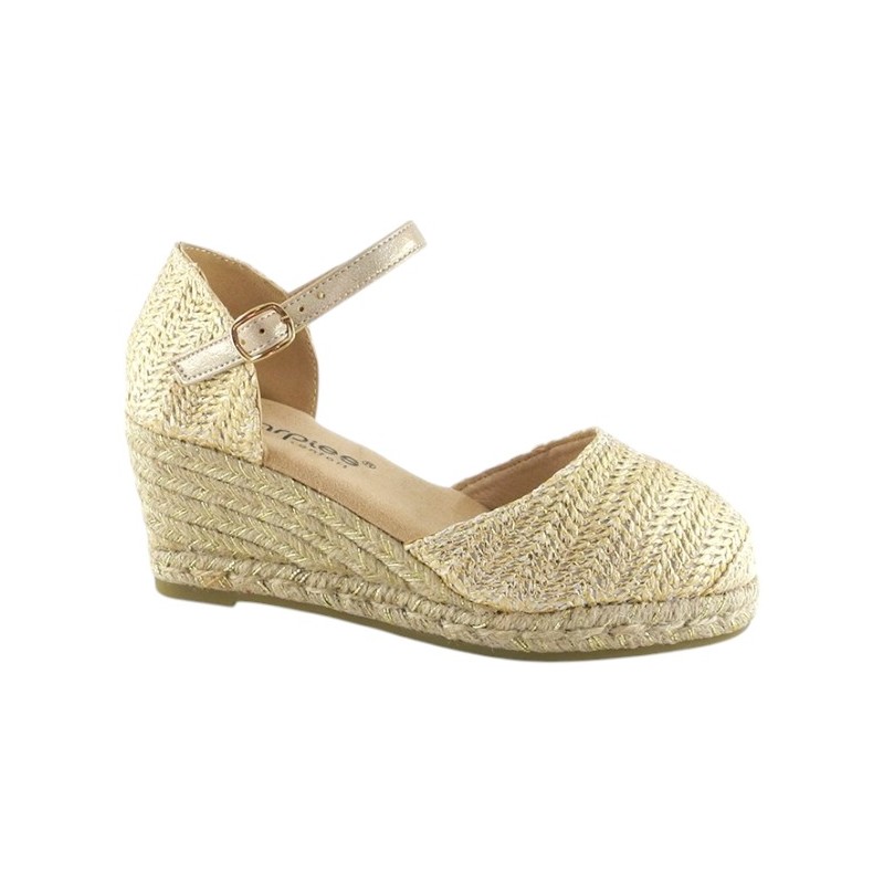 Valenciana de mujer con cuña de yute – Zapato cómodo y elegante para verano Amarpies