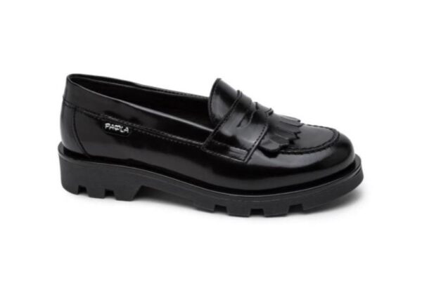 Mocasín colegial niña con flecos Pablosky 8541