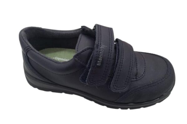 Zapato colegial niño Titanitos doble velcro Apolo