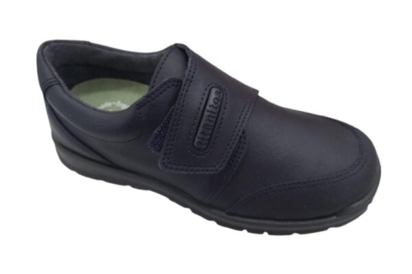 Zapato colegial niño Titanitos velcro ancho  Zeus - Imagen 2