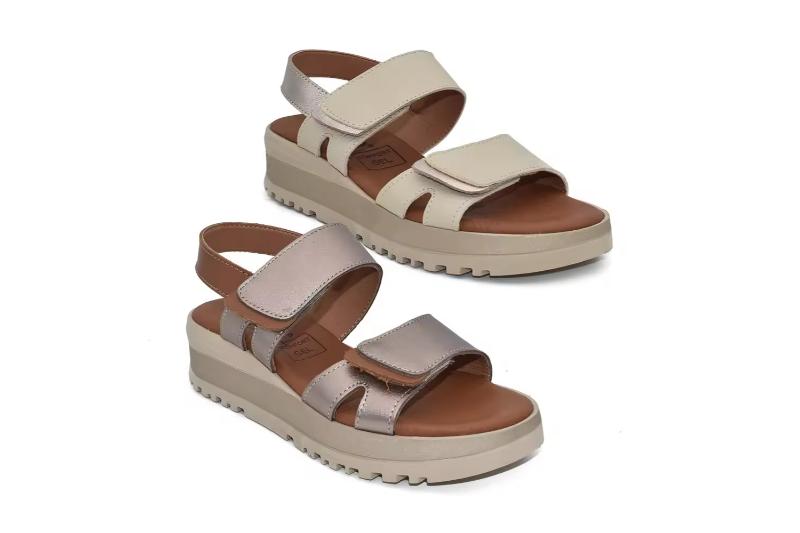 Sandalias de plataforma para mujer con velcro y plantilla de gel – Hechas en España Tallas 36 a 40 Modelo 107 Tekila 2 Sandalias de plataforma para mujer con velcro y plantilla de gel – Hechas en España Tallas 36 a 40 Modelo 107 Tekila - Imagen 2