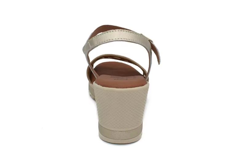 Sandalias de cuña para mujer con plantilla de gel y detalles trenzados Hechas en España Tallas 36 a 40 Modelo 1105 Tekila 2 Sandalias de cuña para mujer con plantilla de gel y detalles trenzados Hechas en España Tallas 36 a 40 Modelo 1105 Tekila - Imagen 2