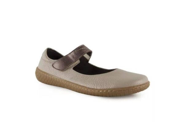 Merceditas de piel para mujer con suela flexible y velcro Hechas en España Tallas 36 a 40 Modelo 135 Tekkila