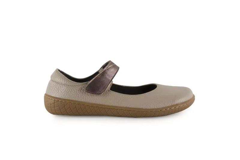 Merceditas de piel para mujer con suela flexible y velcro Hechas en España Tallas 36 a 40 Modelo 135 Tekkila 2 Merceditas de piel para mujer con suela flexible y velcro Hechas en España Tallas 36 a 40 Modelo 135 Tekkila - Image 2