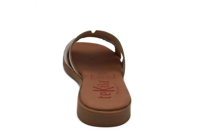 Sandalias planas tipo pala en piel para mujer – Hechas en España Tallas 36 a 40 Modelo 144 Tekkila 4 Sandalias planas tipo pala en piel para mujer – Hechas en España Tallas 36 a 40 Modelo 144 Tekkila - Image 4