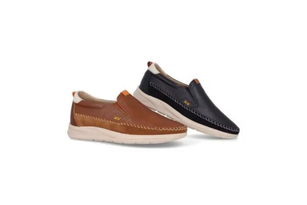 Mocasines de piel para hombre en varios colores Tallas 39 a 46 Modelo 4224 Dj Santa - Imagen 3