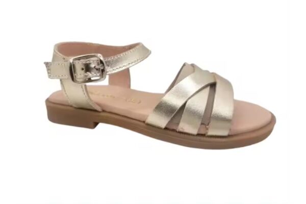 Sandalia de piel para niña varios colores con hebilla Tallas 24 a 34 Modelo 50452 - Imagen 4