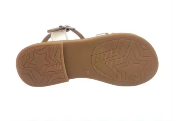 Sandalia de piel para niña varios colores con hebilla Tallas 24 a 34 Modelo 50452 - Imagen 3