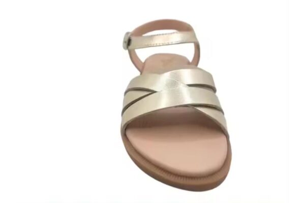 Sandalia de piel para niña varios colores con hebilla Tallas 24 a 34 Modelo 50452 - Imagen 2