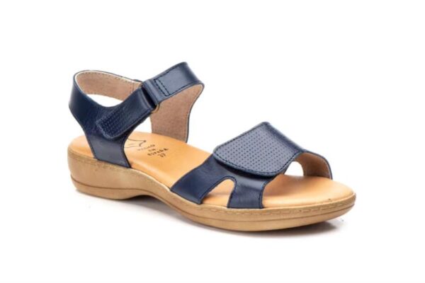 Sandalias blancas para mujer con velcro y suela cómoda Hecho en España Modelo E643 Tallas 36 a 41 Alto Estilo - Image 5