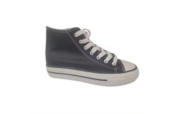 Botín Zapatillas altas blancas de polipiel doble suela para mujer Tallas 36 a 41 Modelo F330 Katosines - Image 5