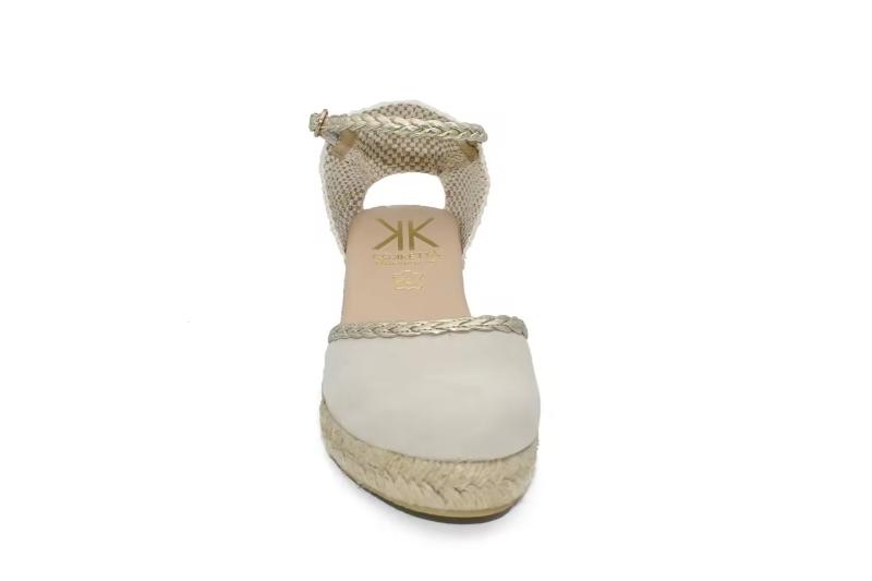 Alpargatas valenciana de cuña para mujer en piel y yute Hechas en España Tallas 36 a 40 Modelo 5012 Cokketa 3 Alpargatas valenciana de cuña para mujer en piel y yute Hechas en España Tallas 36 a 40 Modelo 5012 Cokketa - Imagen 3
