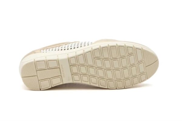 Zapatilla deportiva de piel con cuña para mujer calzado cómodo y elegante Tallas 36 a 41 Modelo 95567 Jam - Image 2