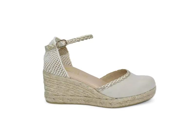 Alpargatas valenciana de cuña para mujer en piel y yute Hechas en España Tallas 36 a 40 Modelo 5012 Cokketa 4 Alpargatas valenciana de cuña para mujer en piel y yute Hechas en España Tallas 36 a 40 Modelo 5012 Cokketa - Imagen 4