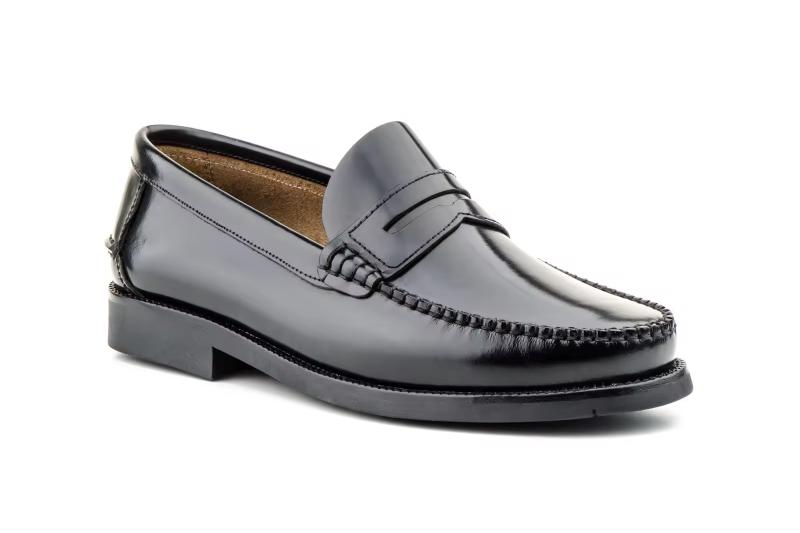 Mocasines de piel para hombre estilo clásico con antifaz liso suela cuero Tallas 39 a 45 Modelo 1000 Jam 5 Mocasines de piel para hombre estilo clásico con antifaz liso suela cuero Tallas 39 a 45 Modelo 1000 Jam - Imagen 5