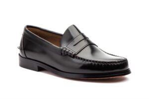 Mocasines de piel para hombre estilo clásico con antifaz suela cuero Tallas 39 a 45 Modelo 1003 Jam 7 10031