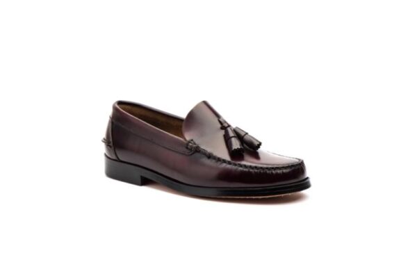 Mocasines de piel para hombre suela cuero con borlas clásicas Tallas 39 a 45 Modelo 1004 Jam - Imagen 4