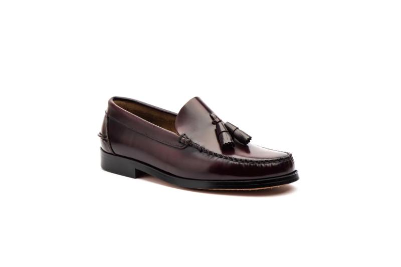 Mocasines de piel para hombre suela cuero con borlas clásicas Tallas 39 a 45 Modelo 1004 Jam 4 Mocasines de piel para hombre suela cuero con borlas clásicas Tallas 39 a 45 Modelo 1004 Jam - Imagen 4