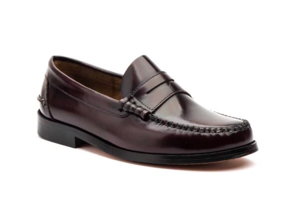 Mocasines de piel para hombre estilo clásico con antifaz suela cuero Tallas 39 a 45 Modelo 1003 Jam