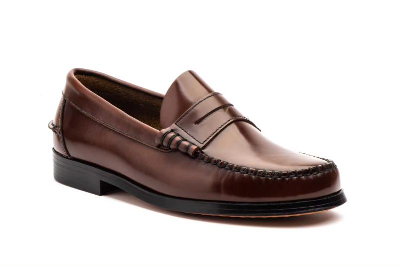 Mocasines de piel para hombre estilo clásico con antifaz suela cuero Tallas 39 a 45 Modelo 1003 Jam 4 Mocasines de piel para hombre estilo clásico con antifaz suela cuero Tallas 39 a 45 Modelo 1003 Jam - Imagen 4
