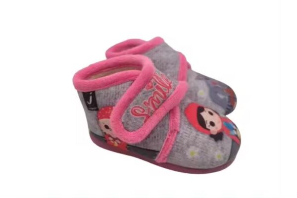 Zapatillas de casa para niña Caperucita Roja y Lobo Modelo 1255 Tallas 19 a 30 Javer