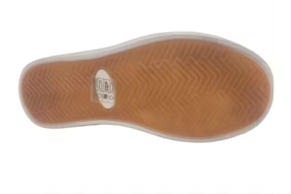 Zapatillas blancas para niña con detalles dorados y cierre de velcro Modelo C1504 Tallas 27 a 32 Bubble kids - Image 4