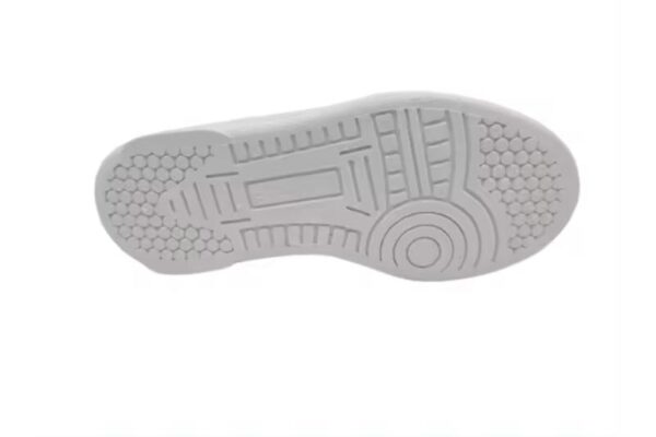 Zapatillas deportivas escolares reforzadas blancas con velcro Tallas 29 a 34 Modelo 171 Flossy - Imagen 3