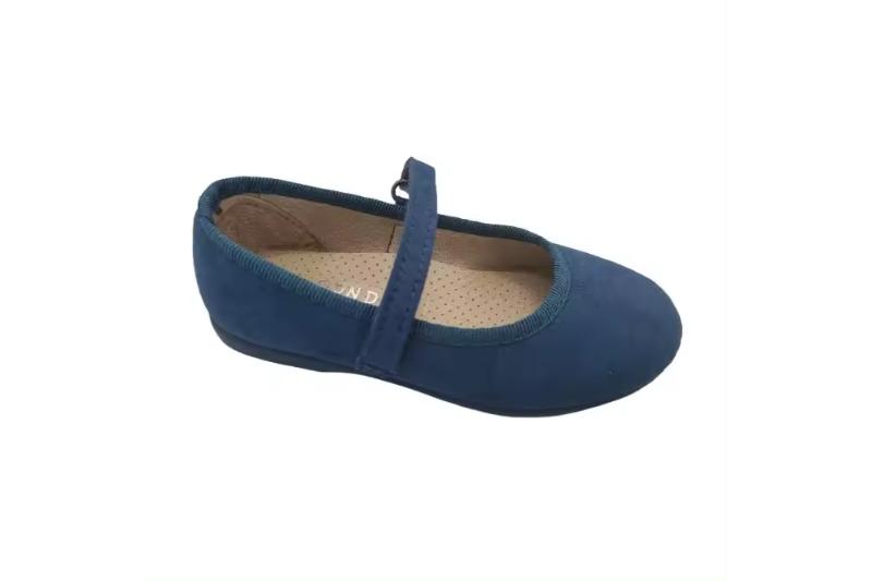 Merceditas de niña en tela con tira de velcro Tallas 20 a 38 Modelo 1750 Condiz 8 Merceditas de niña en tela con tira de velcro Tallas 20 a 38 Modelo 1750 Condiz - Image 8