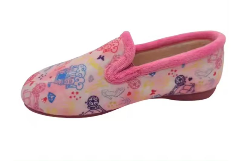 Zapatillas de estar en casa para niña Princesas rosa Modelo 3127 Tallas 28 a 38 Javer 4 Zapatillas de estar en casa para niña Princesas rosa Modelo 3127 Tallas 28 a 38 Javer - Image 4