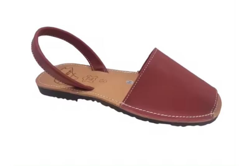 Menorquinas de piel varios colores Fabricadas en España Tallas 35 a 41 Modelo 3915 Hecho en España