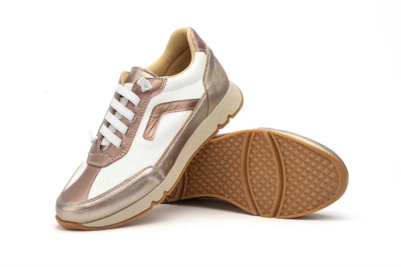 Zapatillas deportivas de mujer de piel casual cómodas y ligeras Tallas 36 a 41 Modelo 4455 Jam 4 Zapatillas deportivas de mujer de piel casual cómodas y ligeras Tallas 36 a 41 Modelo 4455 Jam - Imagen 4