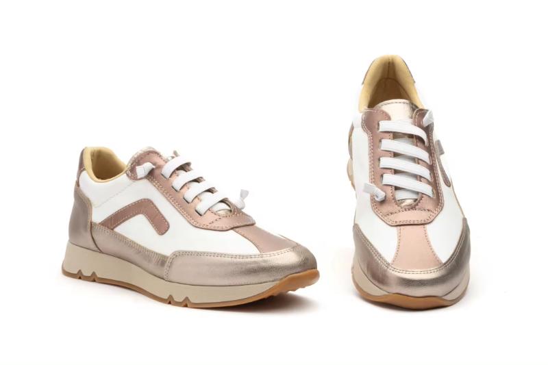 Zapatillas deportivas de mujer de piel casual cómodas y ligeras Tallas 36 a 41 Modelo 4455 Jam 3 Zapatillas deportivas de mujer de piel casual cómodas y ligeras Tallas 36 a 41 Modelo 4455 Jam - Imagen 3