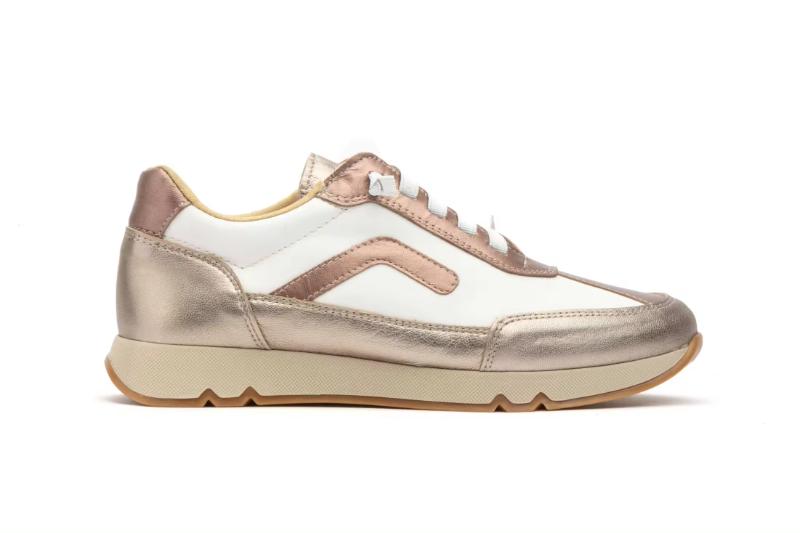 Zapatillas deportivas de mujer de piel casual cómodas y ligeras Tallas 36 a 41 Modelo 4455 Jam
