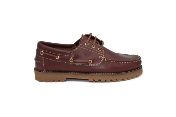 Zapatos náuticos de hombre de piel con suela track Tallas 39 a 46 Modelo 4736 Nikkoe