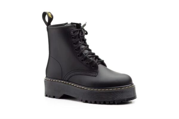 Botas de piel estilo militar para mujer con plataforma y cordones Tallas 36 a 41 Modelo 6063 Jam - Image 5