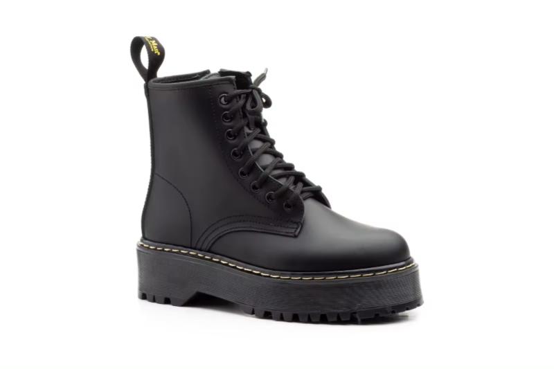 Botas de piel estilo militar para mujer con plataforma y cordones Tallas 36 a 41 Modelo 6063 Jam 5 Botas de piel estilo militar para mujer con plataforma y cordones Tallas 36 a 41 Modelo 6063 Jam - Image 5
