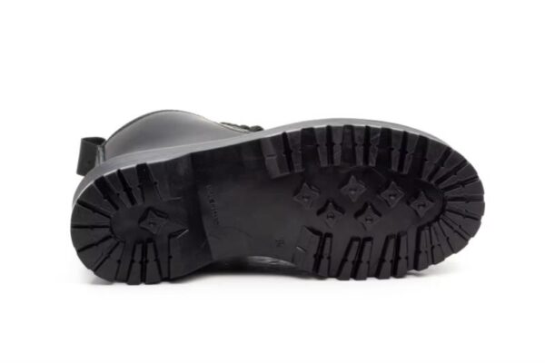 Botas de piel estilo militar para mujer con plataforma y cordones Tallas 36 a 41 Modelo 6063 Jam - Image 2