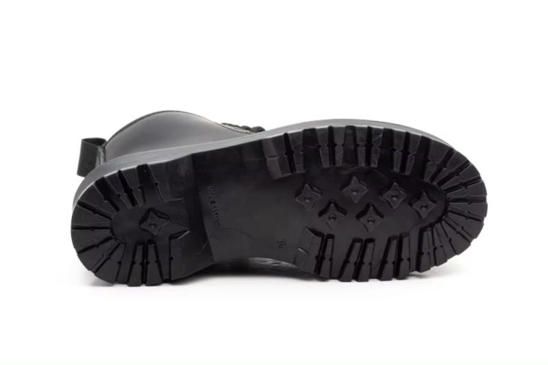Botas de piel estilo militar para mujer con plataforma y cordones Tallas 36 a 41 Modelo 6063 Jam 2 Botas de piel estilo militar para mujer con plataforma y cordones Tallas 36 a 41 Modelo 6063 Jam - Image 2