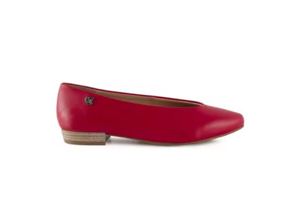 Zapatos de mujer de piel con tacón bajo elegantes y cómodos Tallas 35 a 41 Modelo 636 Chamby - Imagen 3