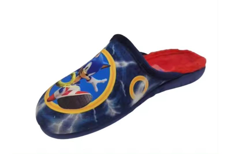Zapatillas de casa infantiles Sonic en azul Modelo 7184 Tallas 28 a 37 Michu 3 Zapatillas de casa infantiles Sonic en azul Modelo 7184 Tallas 28 a 37 Michu - Image 3