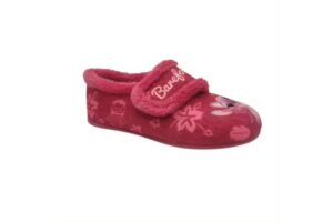 Zapatillas de casa infantiles rosas con velcro Modelo 7186 Tallas 28 a 37 Michu 6 71861