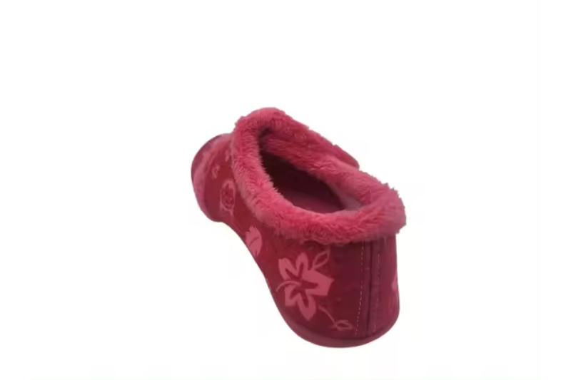 Zapatillas de casa infantiles rosas con velcro Modelo 7186 Tallas 28 a 37 Michu 3 Zapatillas de casa infantiles rosas con velcro Modelo 7186 Tallas 28 a 37 Michu - Image 3