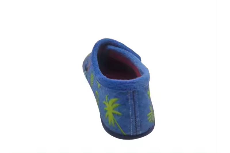 Zapatillas de casa infantiles Stitch azules con velcro Modelo 7188 Tallas 28 a 37 Michu 2 Zapatillas de casa infantiles Stitch azules con velcro Modelo 7188 Tallas 28 a 37 Michu - Image 2
